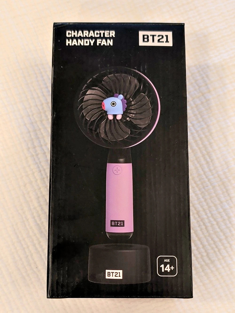 BT21 Mang Hand Held Fan By Jhope BTS Like New